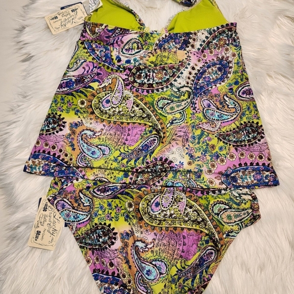 NWTs Lucky Brand Co. Bathing suit - Picture 2 of 16
